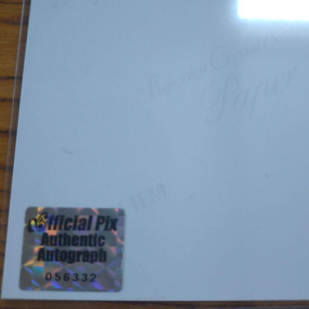 ジェレミーレナー サイン オートグラフ 8×10インチ Official Pix