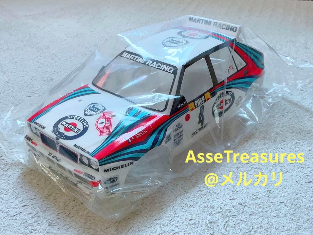 絶版 タミヤ RC 1/10 ランチア・デルタ HF インテグラーレ 完成ボディ