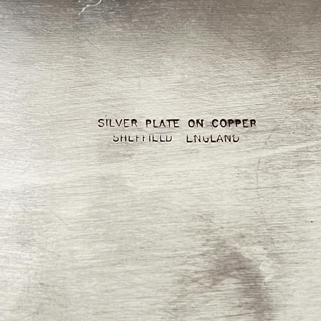 【英国】 ギャラリートレー オーバル型 40cm クロウフット