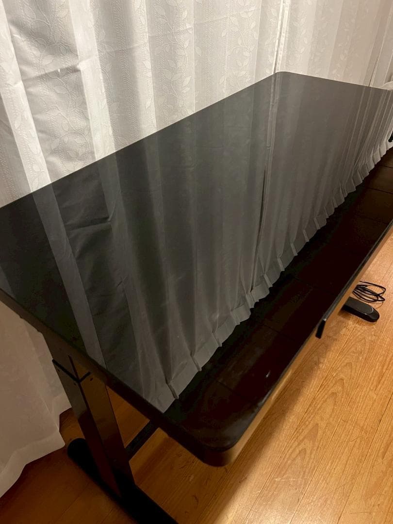 フレキシスポット スタンディングデスク 電動式 昇降デスク 机　パソコンデスク黒