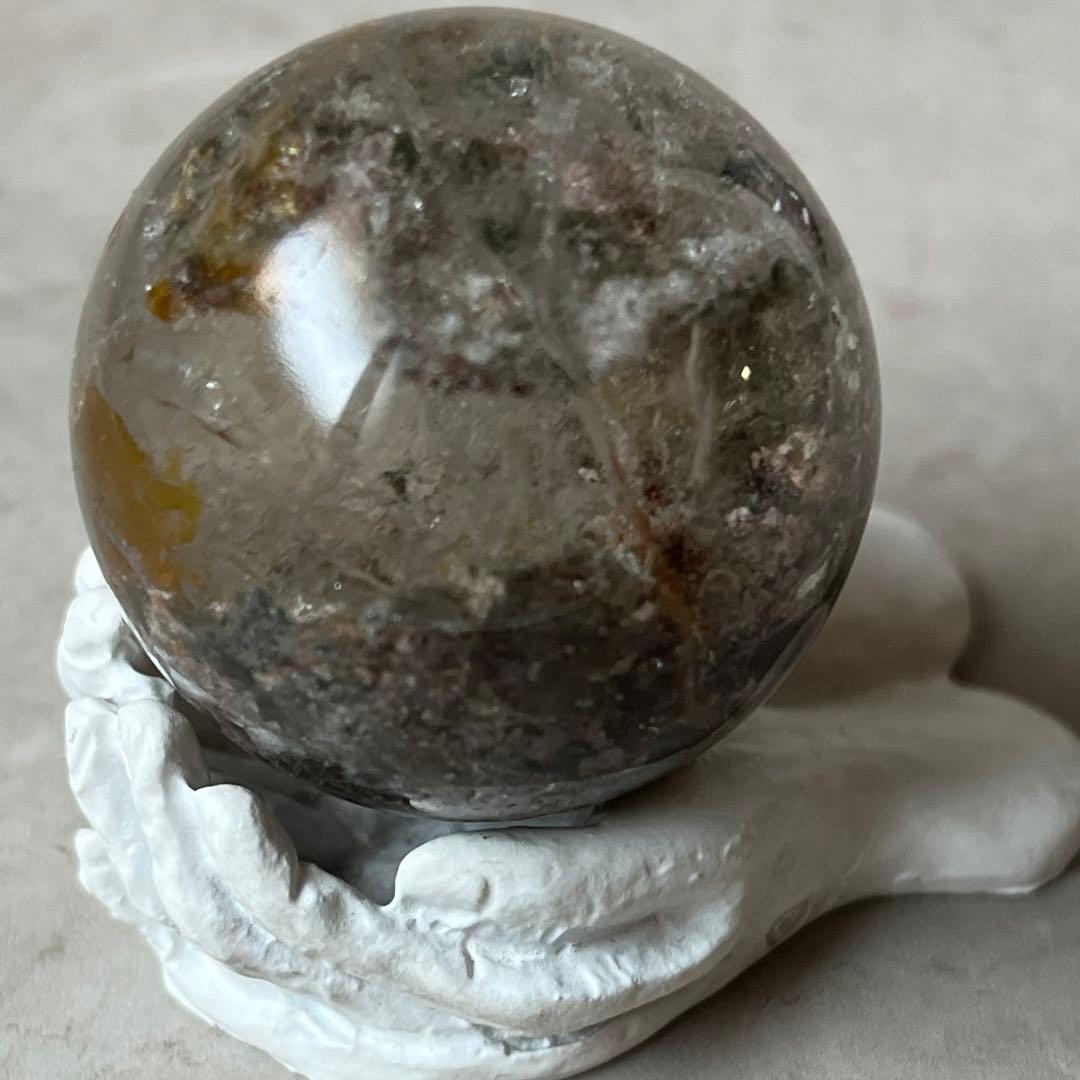 ガーデンクォーツ スフィア 天然石 激安SALE【高品質】 約5.3cm