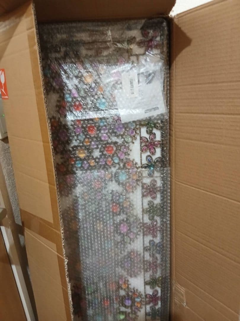 カラフル花柄金属製パーテーション-通販 サイト