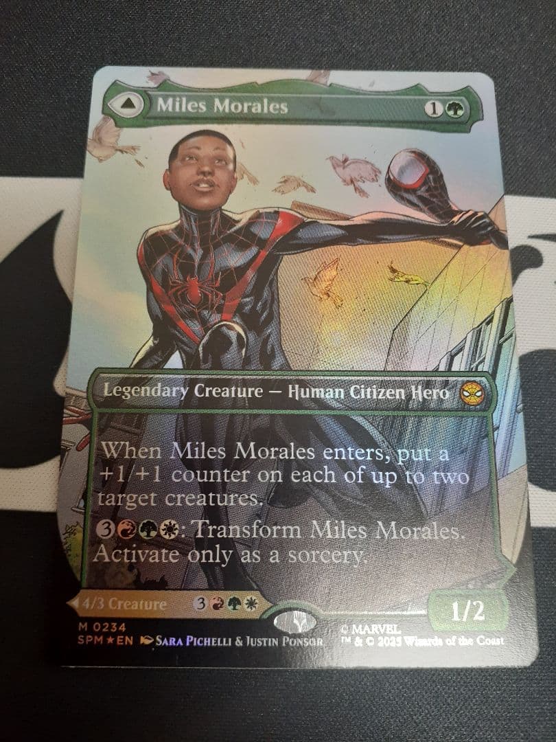 mtg マイルズ・モラレス アルティメット・スパイダーマン 英語 foil