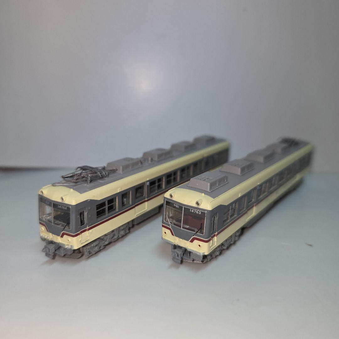 現状品 富山地方鉄道14760形 14763+14764 N化済み2両セット - メルカリ