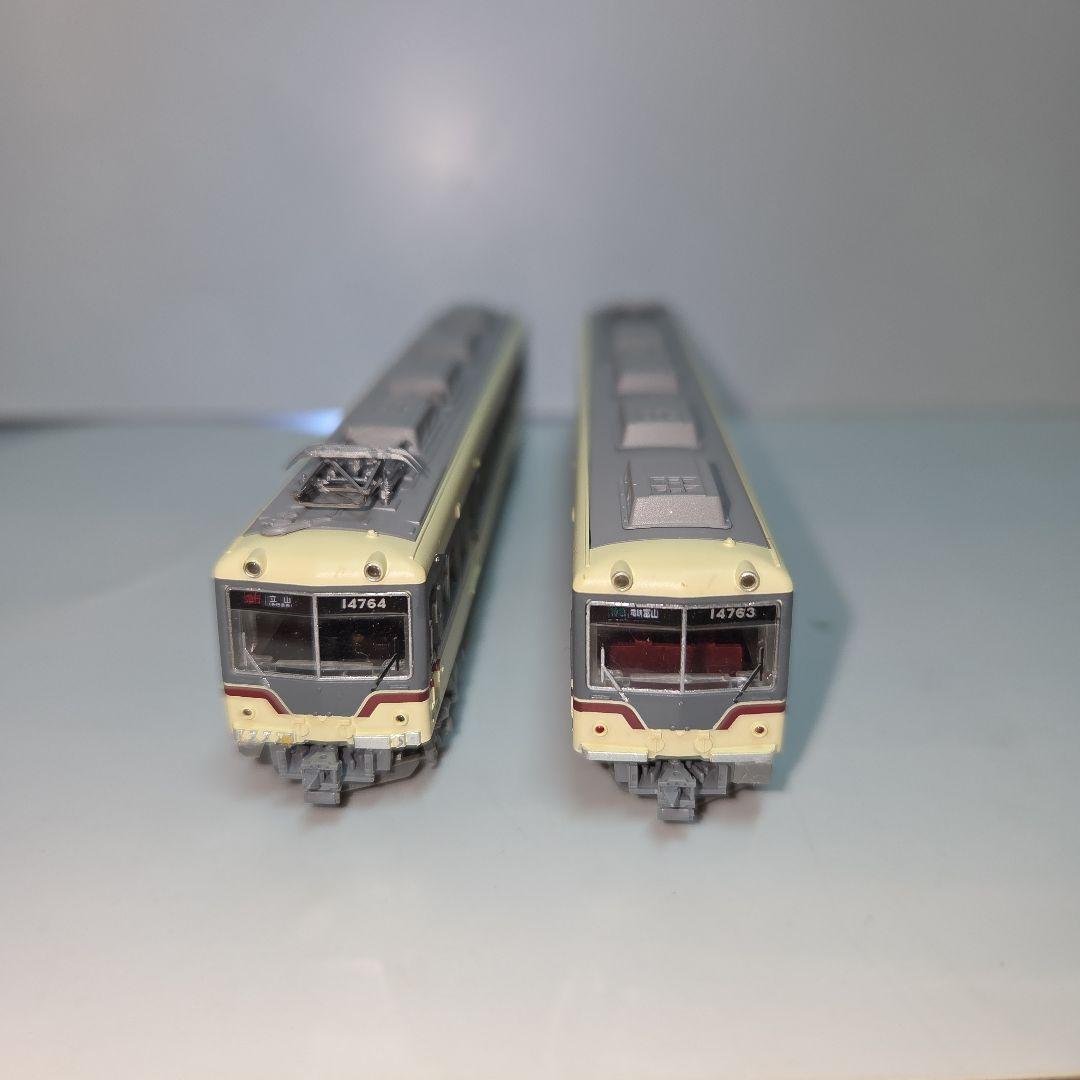 現状品 富山地方鉄道14760形 14763+14764 N化済み2両セット - メルカリ
