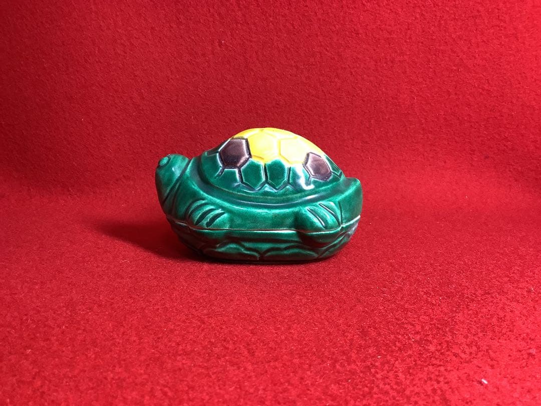 香合 大亀 瑞山作 【中古美品】