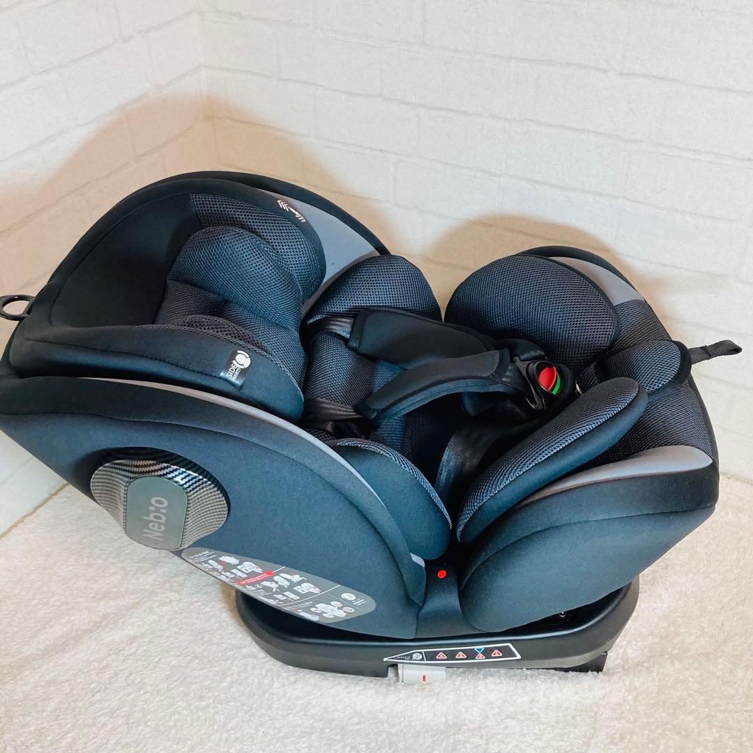 Nebio TurnPit ネビオターンピット ISOFIX 黒 新生児〜11歳