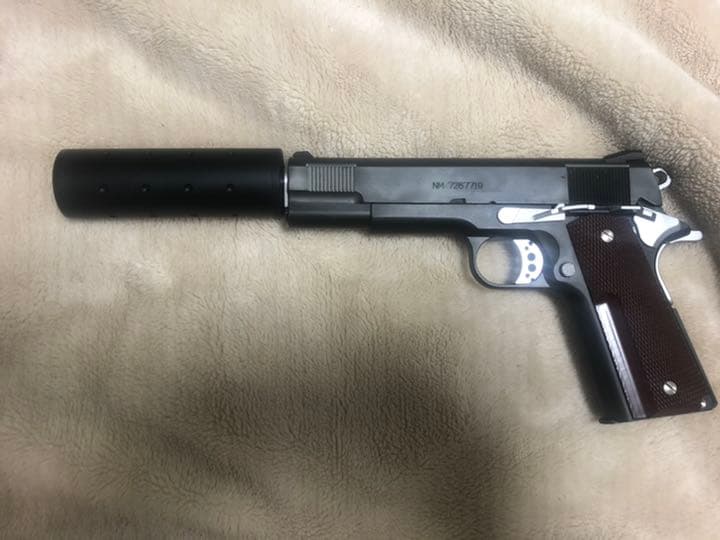 スネークマッチ 1911 WA サイレンサー付き - メルカリ