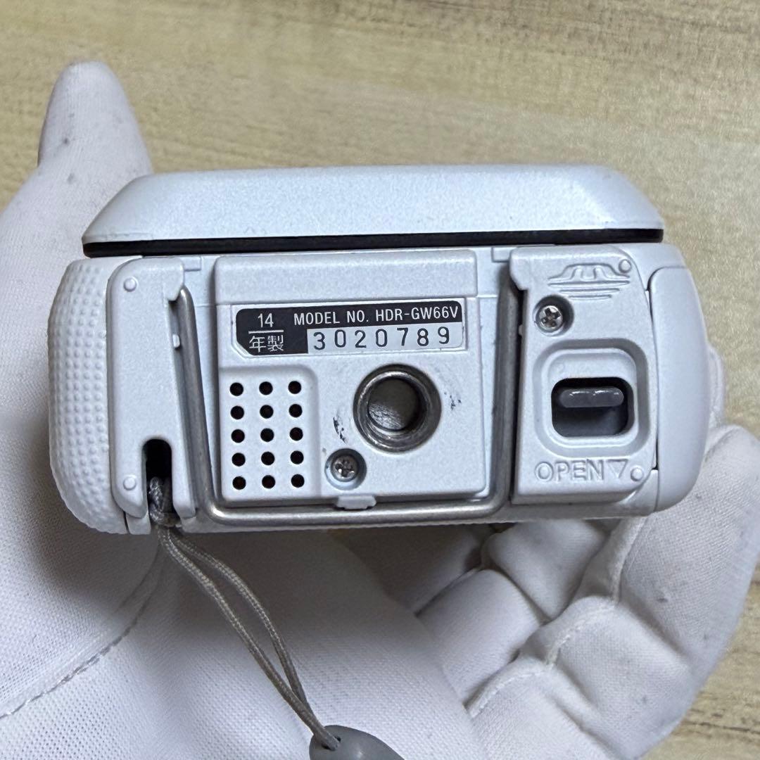 【SONY】ムービービデオカメラ ハンディカム HDR-GW66V 防水防振