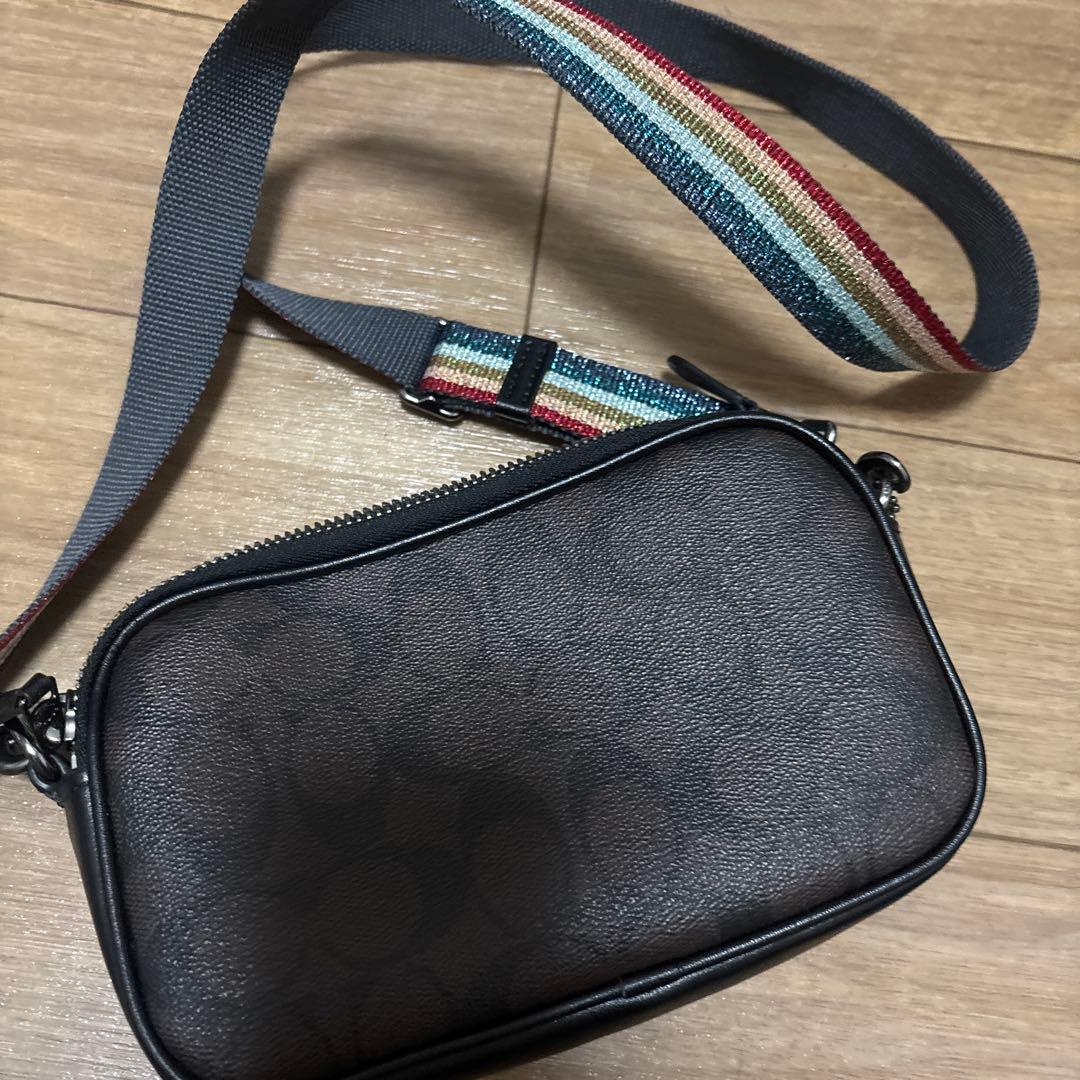 希少 コーチ ミッキー ディズニーコラボ ショルダーバッグ