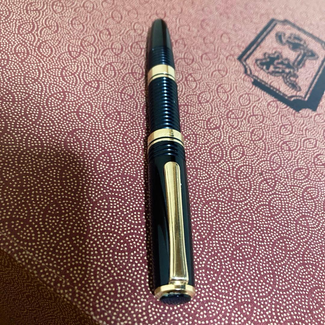 プラチナ万年筆 #3776 ギャザード 14金 Platinum プラチナ #3776