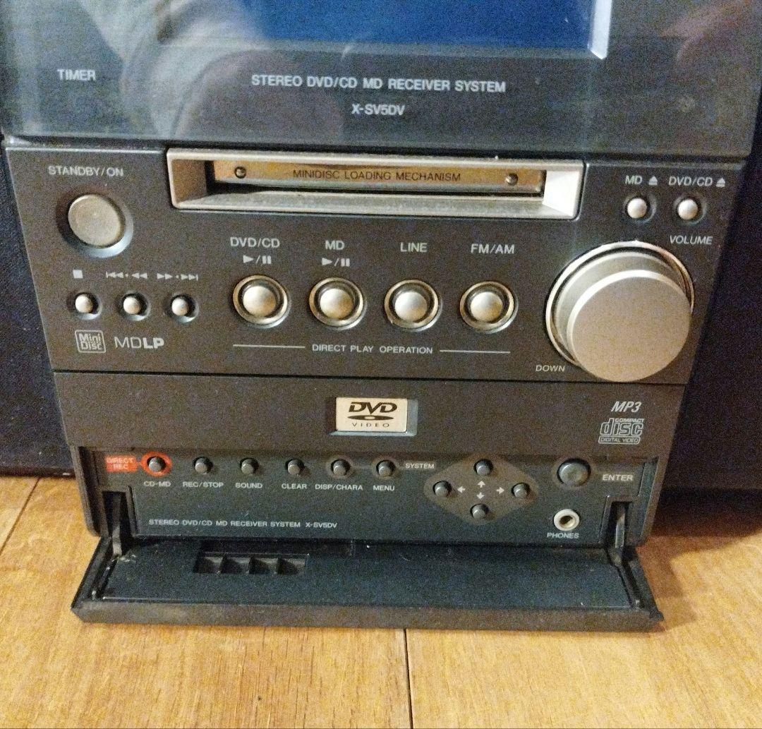 Pioneer パイオニア DVD/CD MDレコーダー XV-SV5DV-K - メルカリ
