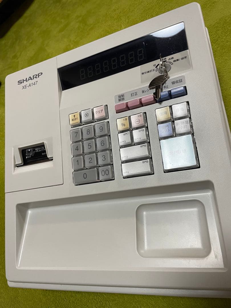 美品 SHARP XE-A147 レジスター ロール紙5巻 セット - メルカリ