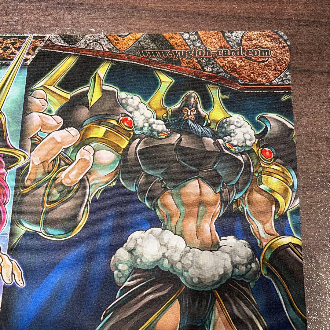 遊戯王 三極神 プレイマット オーディン ロキ トール