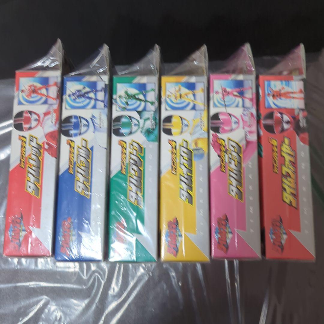 【未開封】未来戦隊タイムレンジャー　シャイニングヒーロ　6体セット