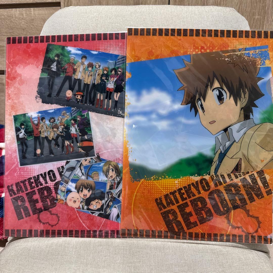 家庭教師ヒットマンREBORN J-WORLD クリアファイル 2枚セット 家庭教師ヒットマンREBORN J-WORLD クリアファイル 2枚セット 家庭教師