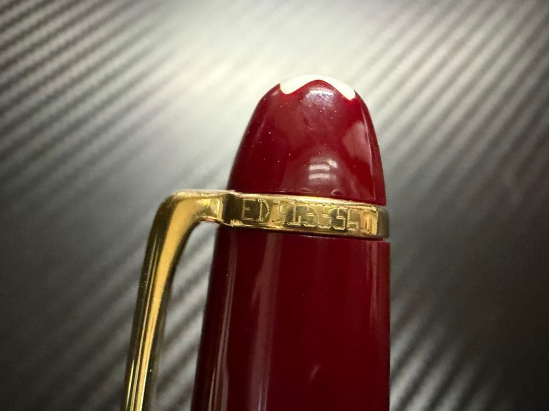 極美品 モンブラン マイスターシュテュック 163 ボルドー ローラーボール