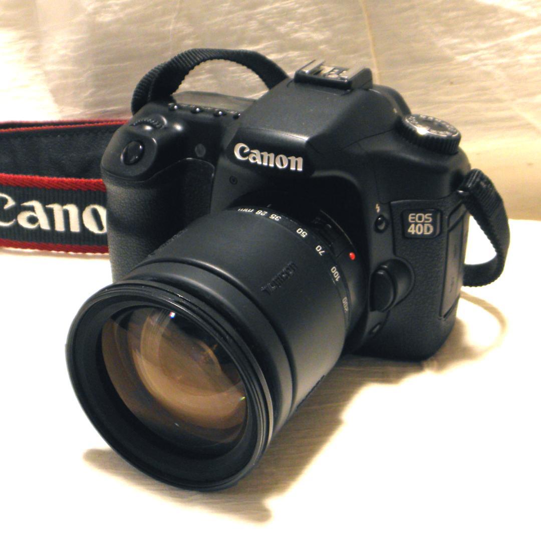 EOS 40D デジタル一眼フルセット【極美品】ハイアマチュアモデル動作