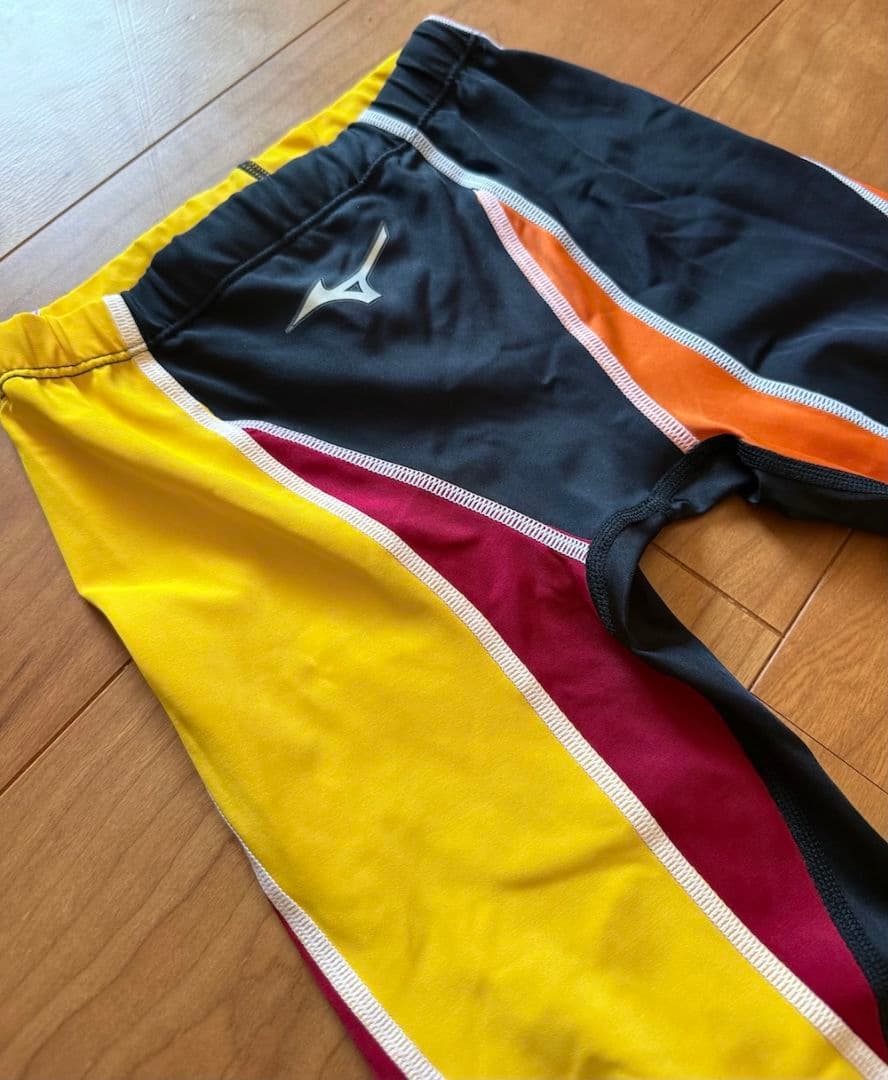 美品・レア】MIZUNO アクセルスーツ ロングスパッツ Mサイズ 競パン