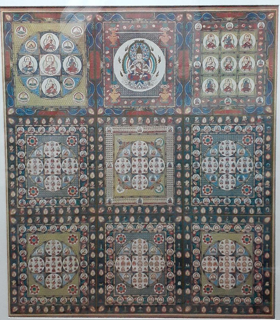 気まぐれ価格！曼陀羅 仏画 仏教美術 レア物