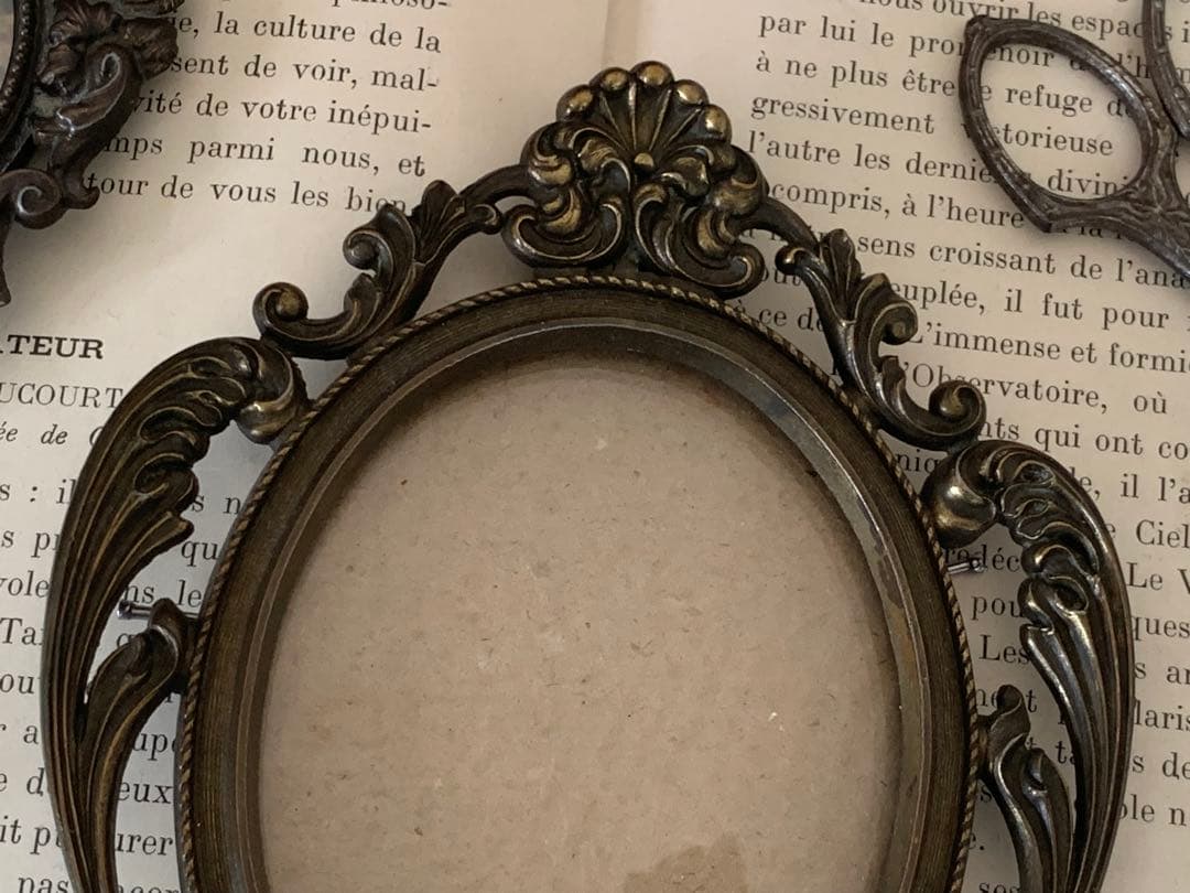フランスアンティーク フレーム ブロカント 蚤の市 フランス
