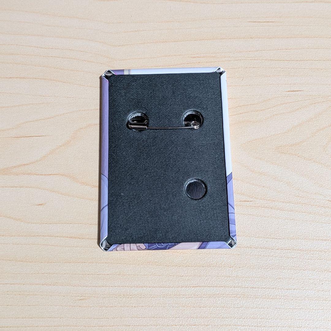 刀剣乱舞　へし切長谷部　軽装　スクエア缶バッジ