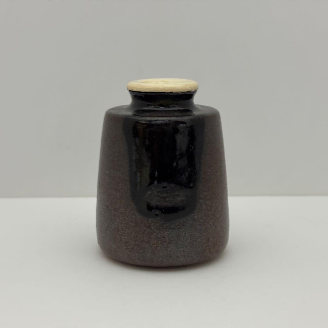 茶道具 暁窯 岡田暁山 中興名物写茶入 廣澤 広沢 仕服添 茶道