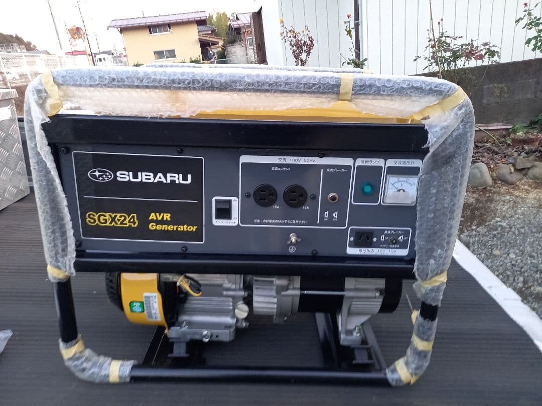 SUBARU SGX24 発電機 100V 50Hz - メルカリ