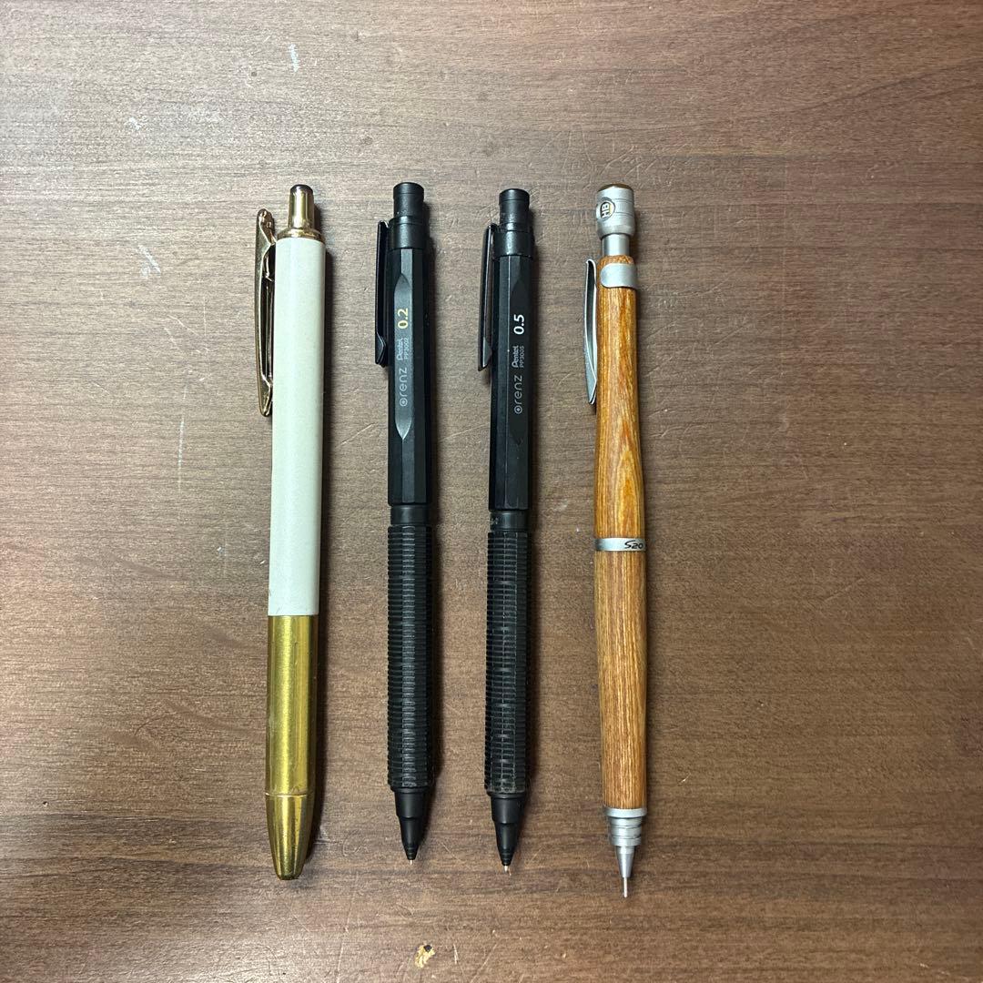専用出品ボナンペン欅シャーペン0.5ミリ値下げOK1野原工芸似サービス品あり