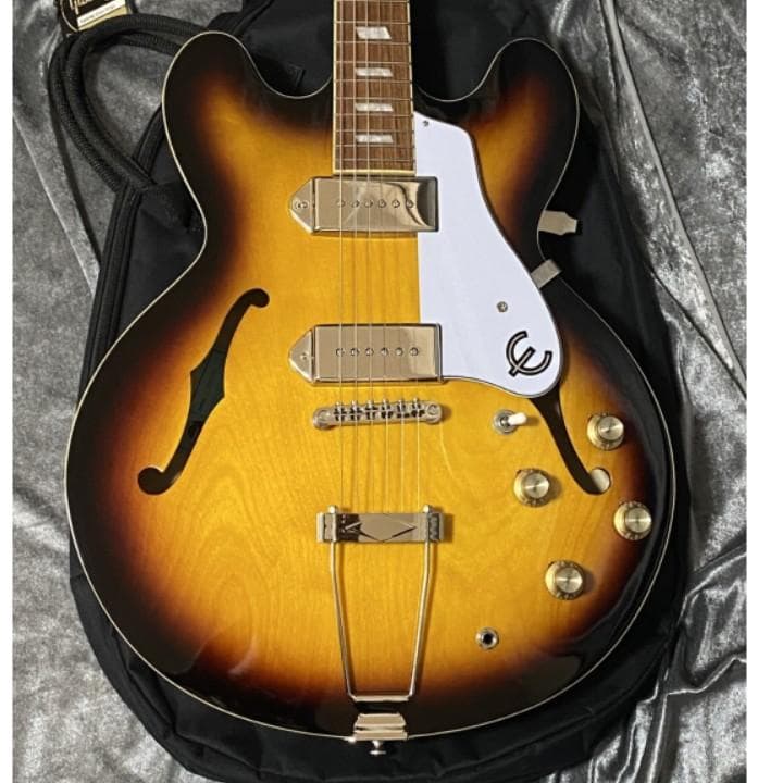 ★美品 2022年製 Epiphone CASINO カジノ セミアコ定番の名器