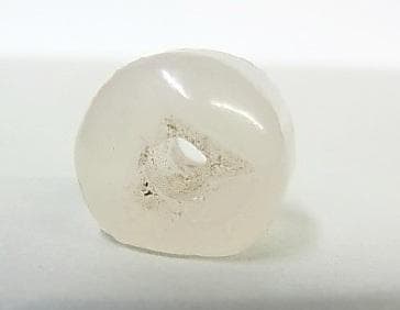 ☆B1207☆古代石 (262) 美品 西アジア 印章石 カルセドニー 花彫刻