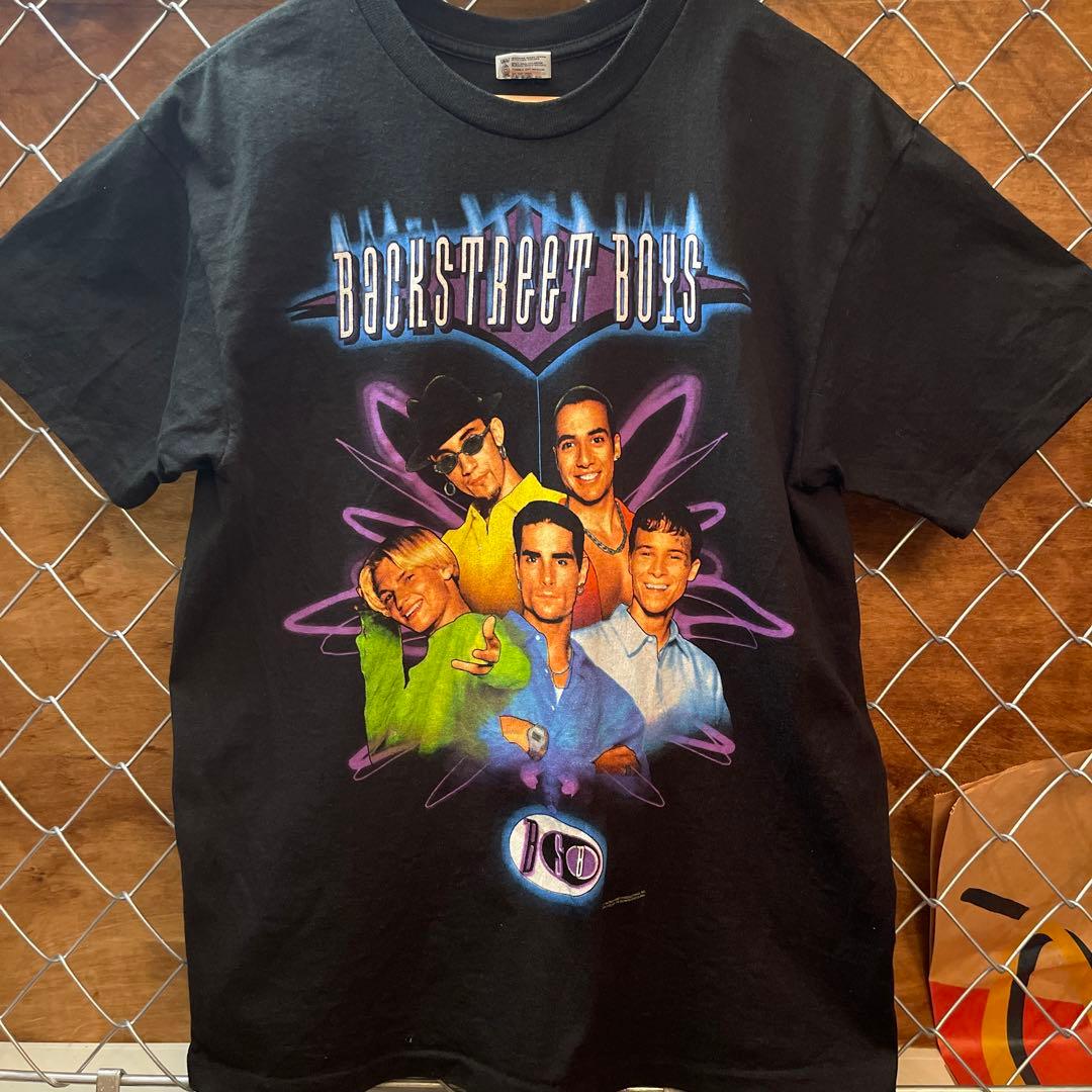 Backstreet boys バレンシアガ元ネタ 当時物Tシャツ