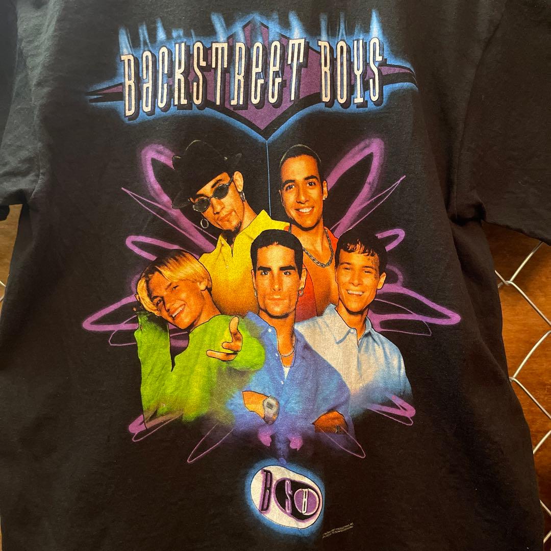 Backstreet boys バレンシアガ元ネタ 当時物Tシャツ