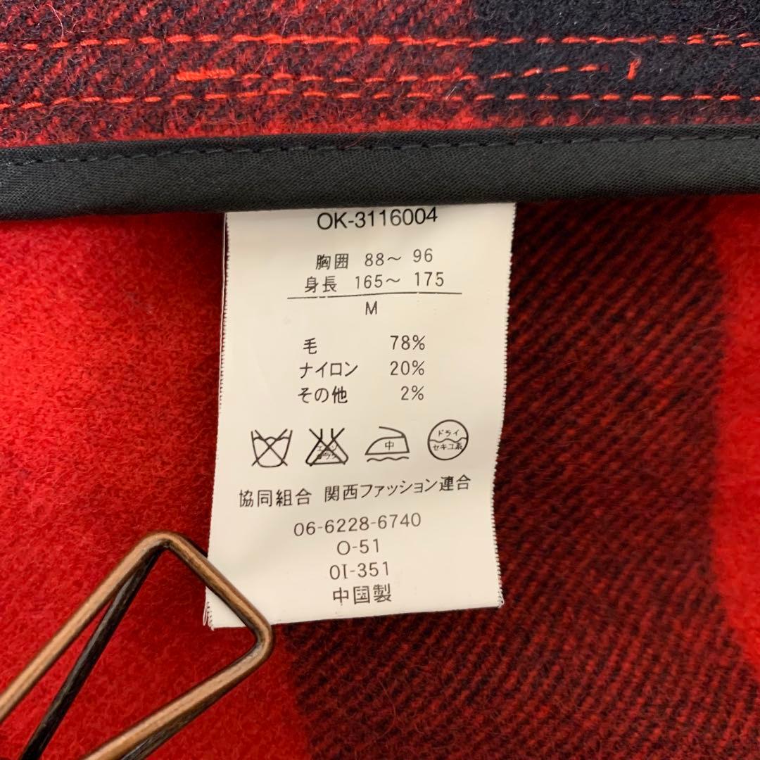 オシュコシュ　マッキーノクルーザー　赤×黒　タータンチェック　アーカイブ