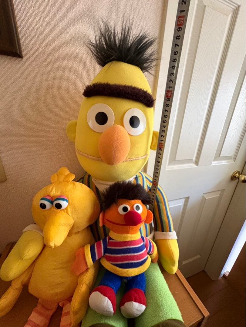 セサミストリート　ぬいぐるみ　ヴィンテージ
