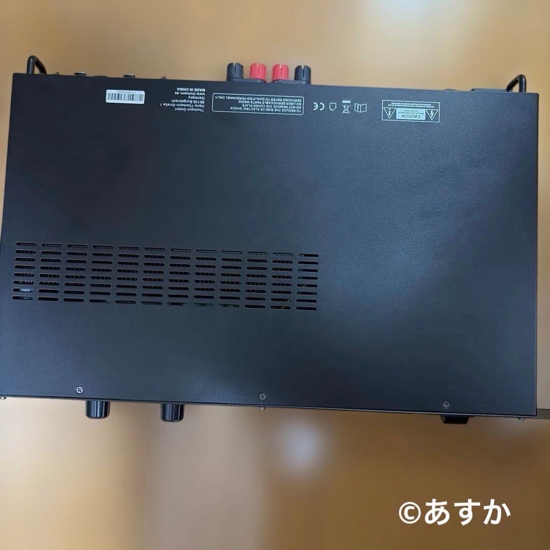 thomann S-75mk2 パワーアンプ ドイツ製パワーアンプ thomann S-75mk2