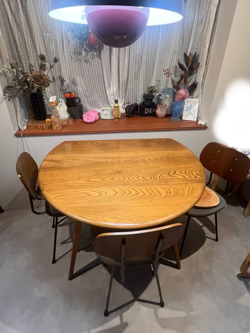 たたみさん専用ERCOL(アーコール) ヴィンテージ バタフライテーブル机