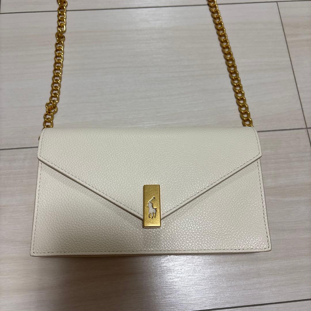 Polo ID レザー チェーン ウォレット & バッグ