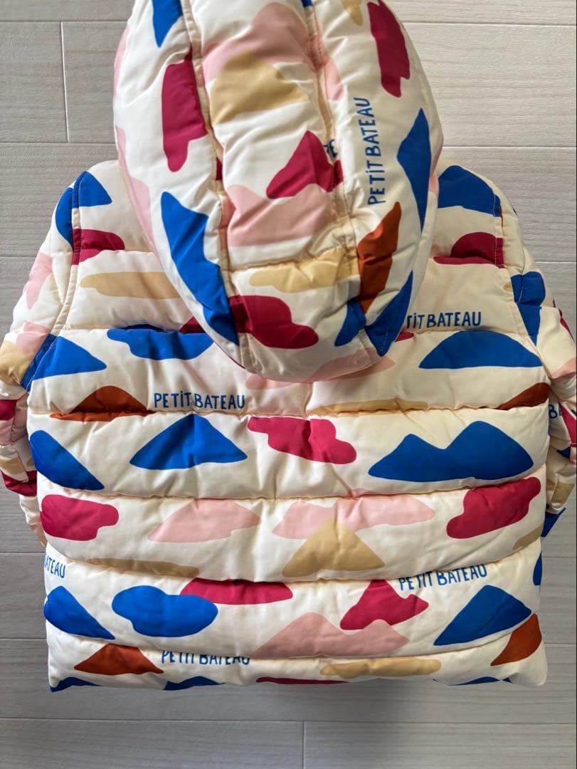 【ピクみん】PETIT BATEAU ダウンジャケット 90㎝ 新品未使用