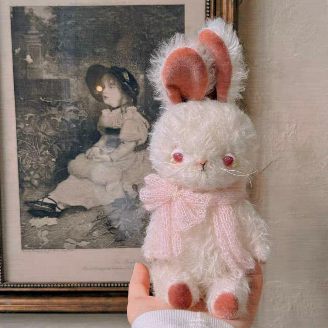 涙目のうさぎちゃん アーティストベア テディバニー ぬいぐるみ 海外作家様
