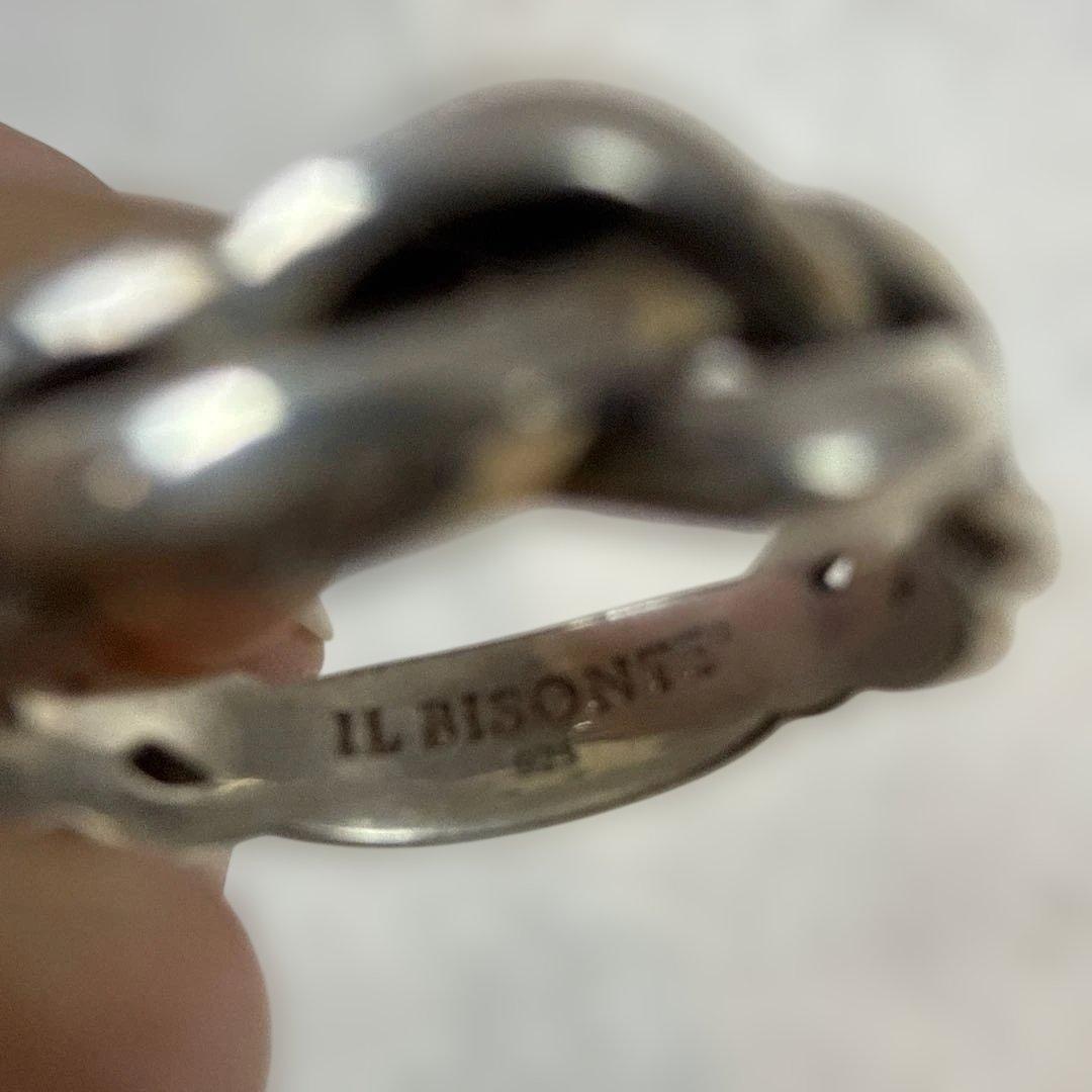 イルビゾンテ　超希少　シルバー925リング　約13号　美品