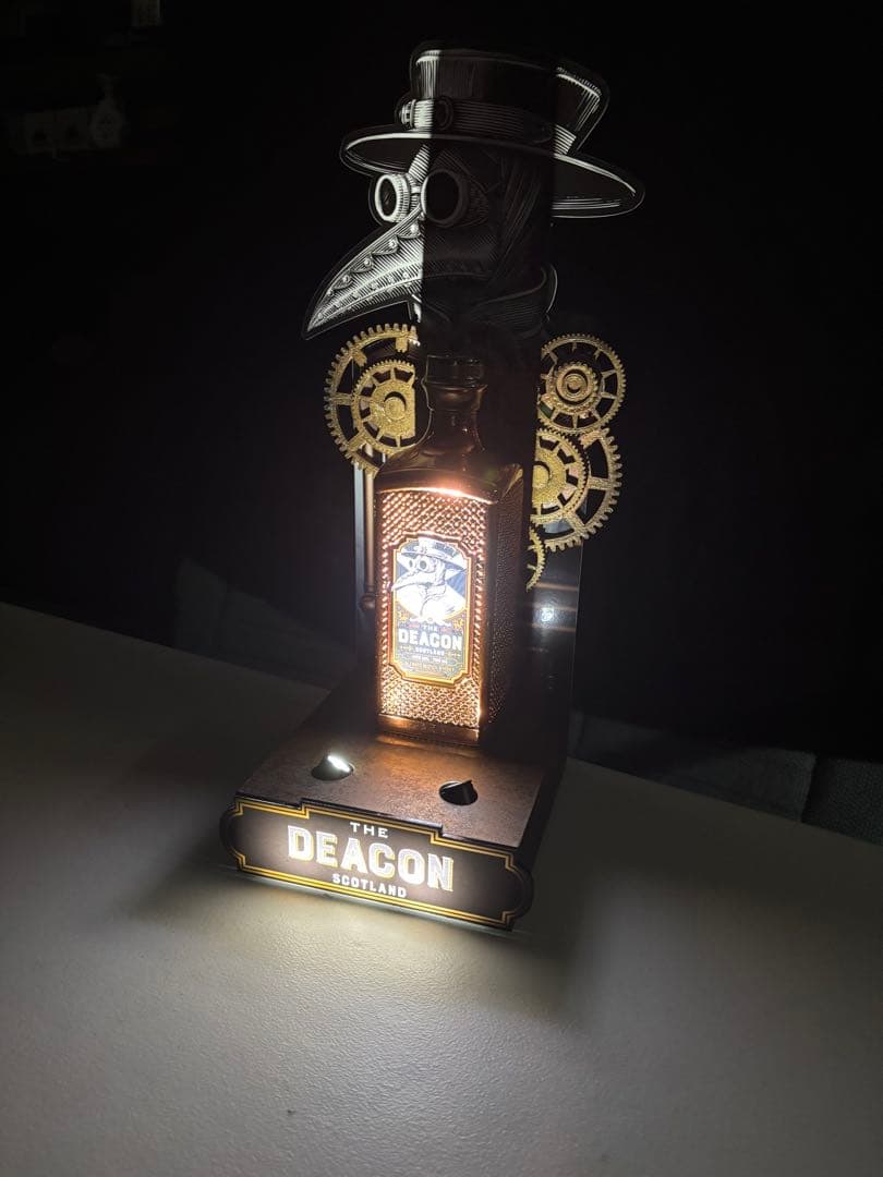 DEACON ディーコンノベルティ スコッチ LEDボトルディスプレイ