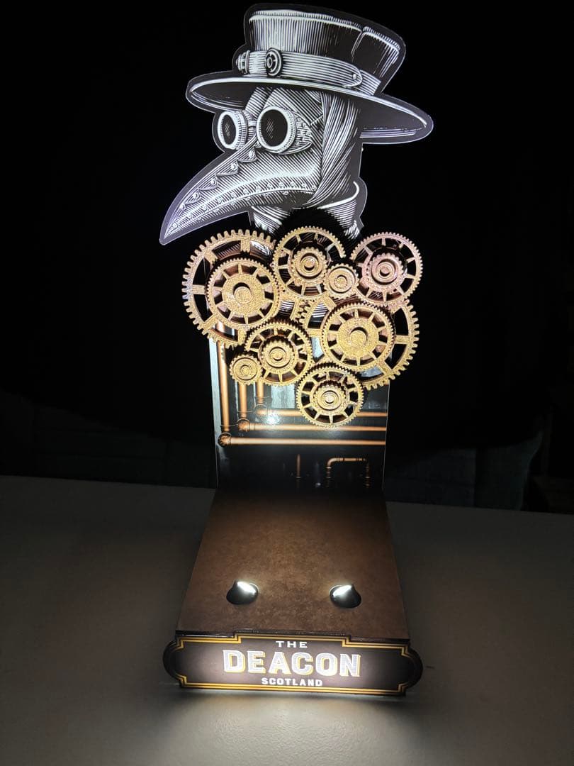 DEACON ディーコンノベルティ スコッチ LEDボトルディスプレイ