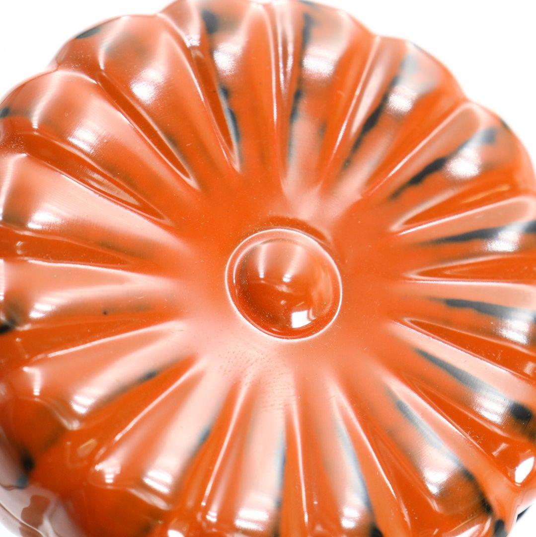 塗師 中村宗哲作 根来 菊香合 表千家十三代 即中斎書付