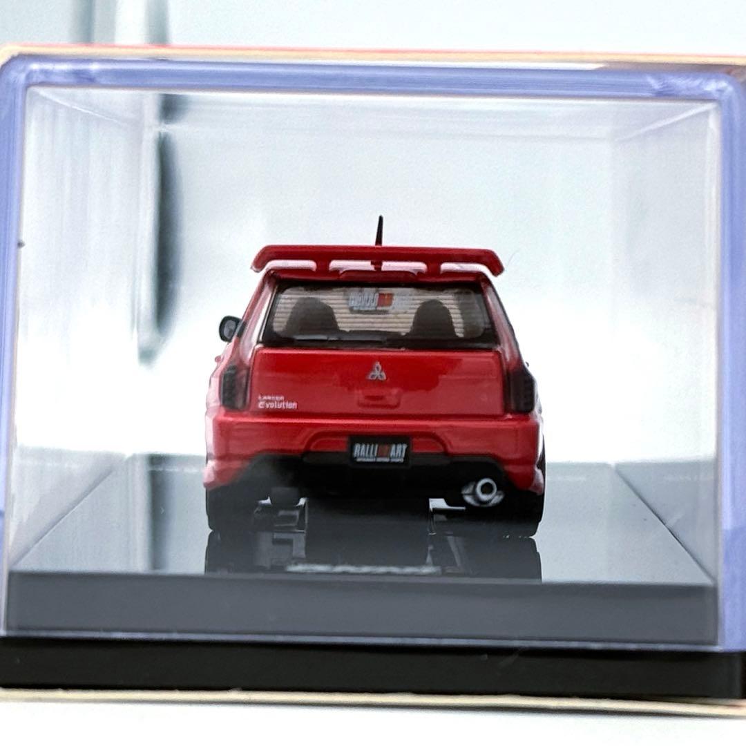 【美品】INNO 64 ミツビシ ランエボ9 ワゴン ラリーアート レッド