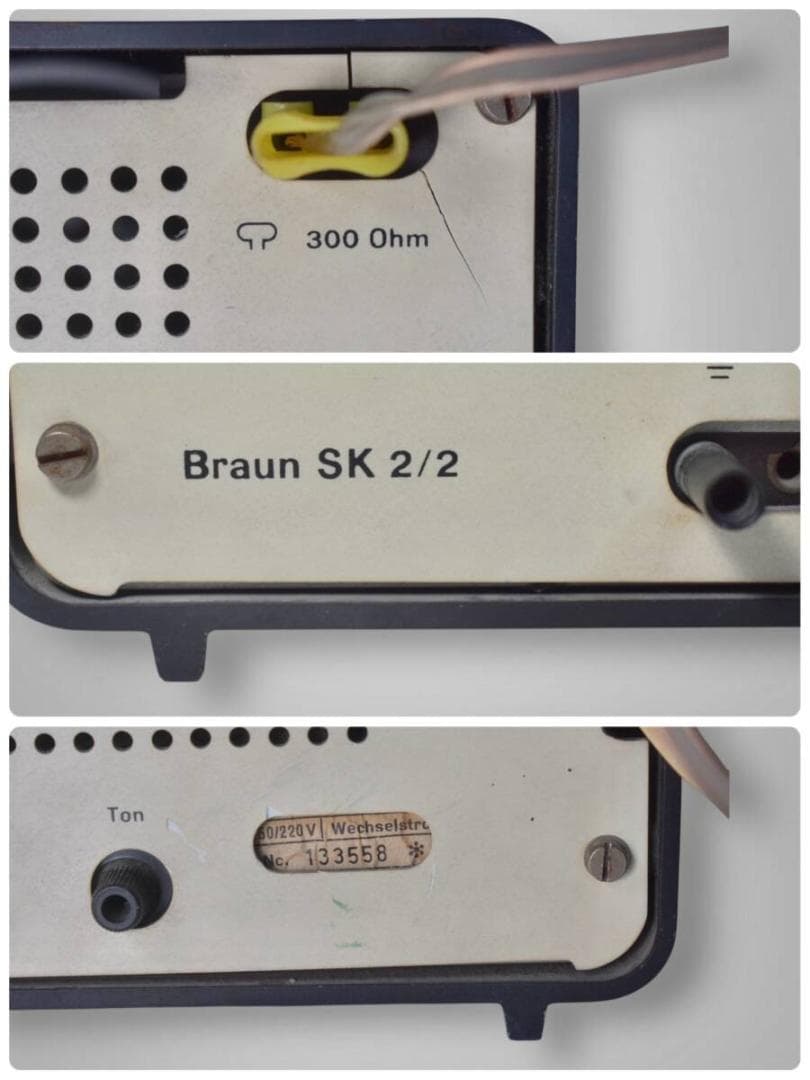 超レア！】BRAUN ブラウン SK2/2 真空管ラジオ 現役稼働品