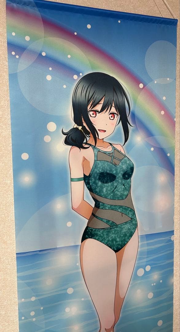 ラブライブ！虹ヶ咲学園 くじ引き堂 S賞 タペストリー 三船栞子 水着