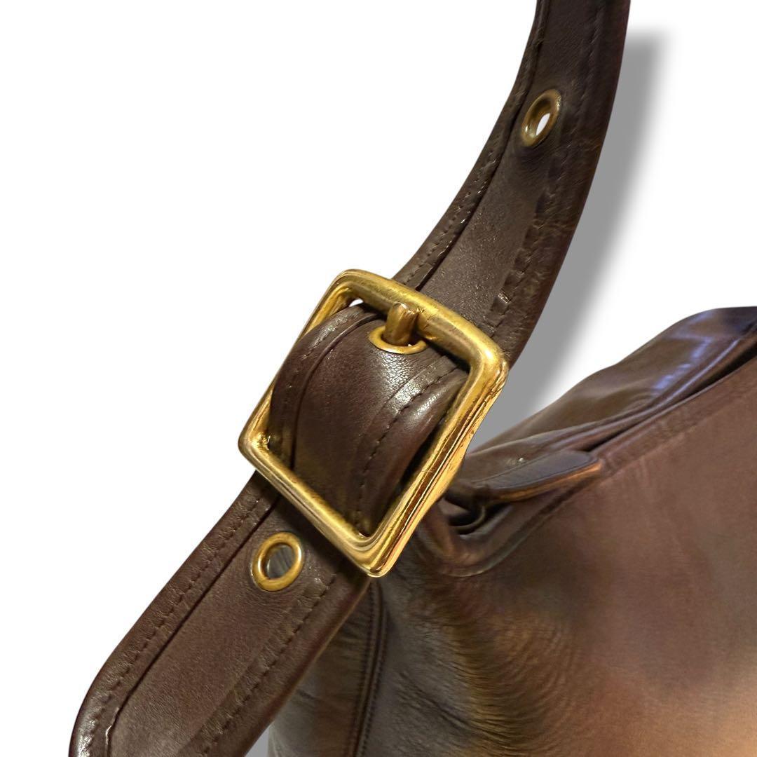 希少COACH オールドコーチ ショルダーバック ビンテージ バケツバッグ型