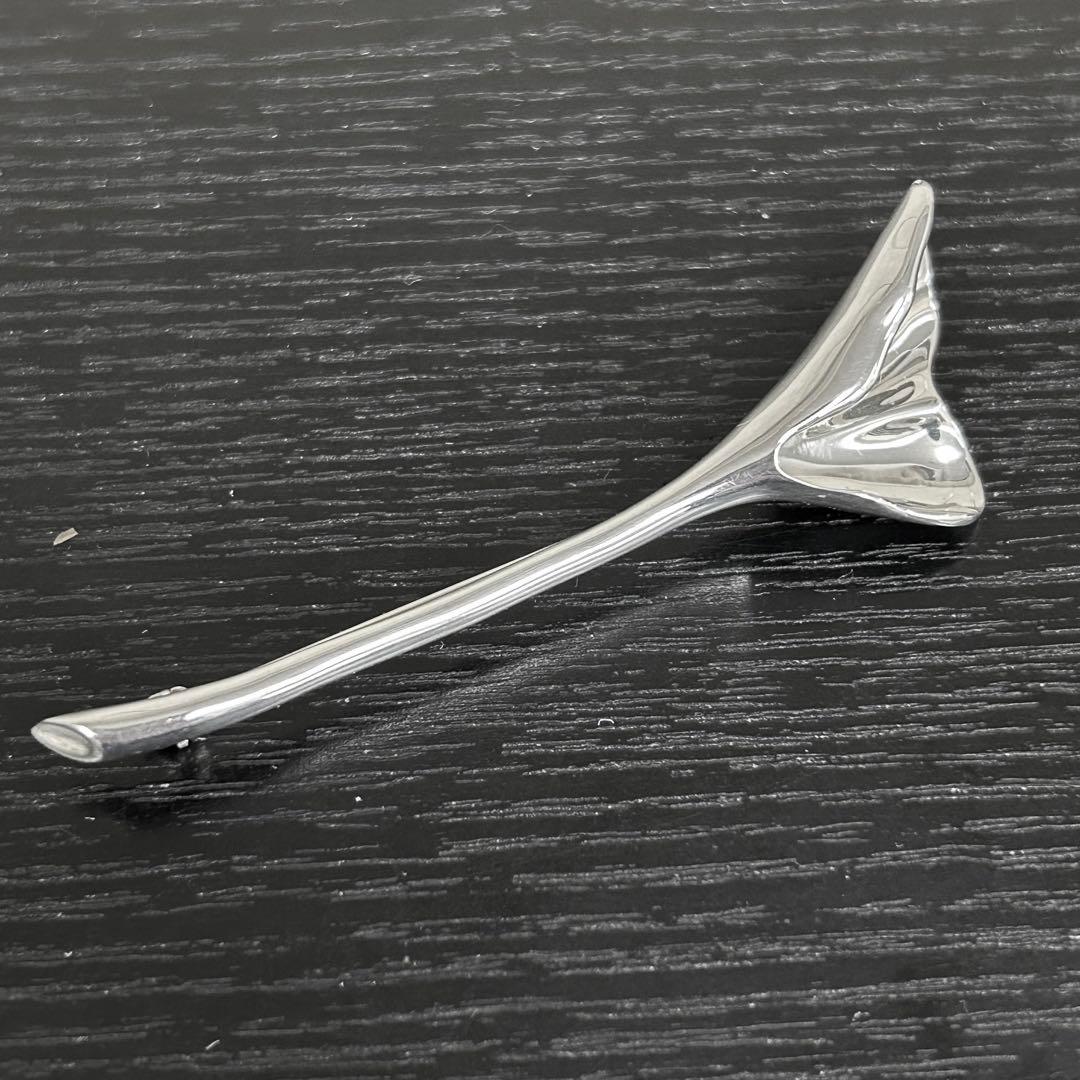 ティファニー ブローチ イチョウモチーフ 銀杏 ピンバッチ シルバー925 箱