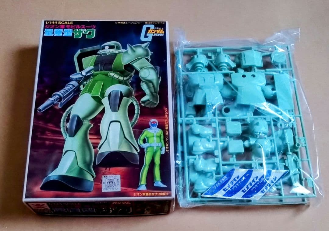 稀少 昭和レトロ ヴィンテージ】 バンザイマーク ガンダム ＆ザク